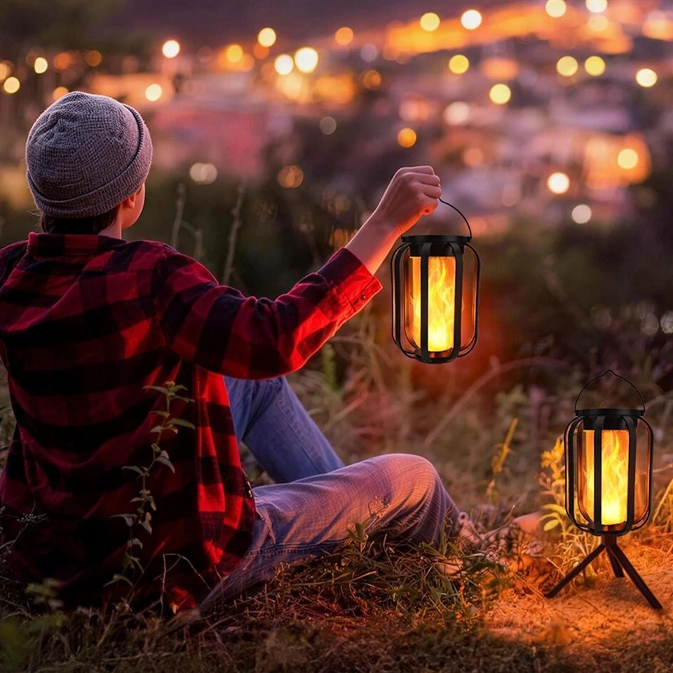 Hanging Solar & Battery Powered LED Lantern Outdoor Lights high quality